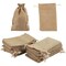 Jute Drawstring Bags for Wedding Party Favor, Jewelry Pouch, Gifts (4.5x7 In, 24 Pack)